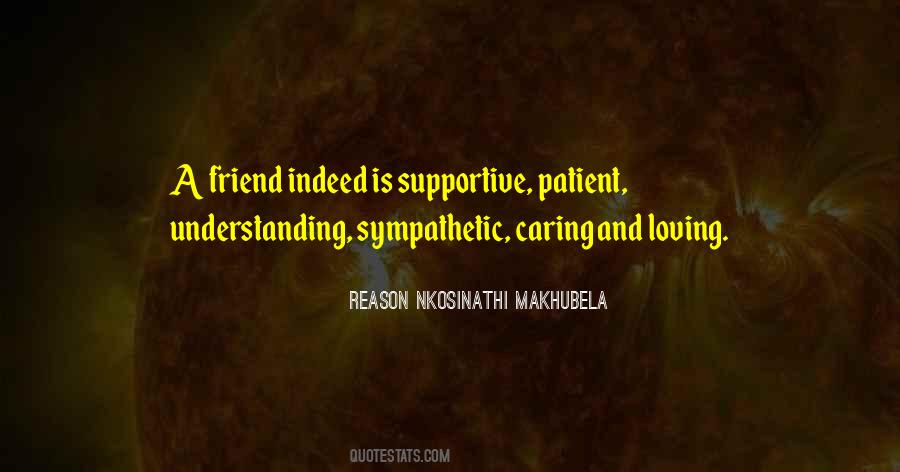 Understanding And Caring Quotes #1178987