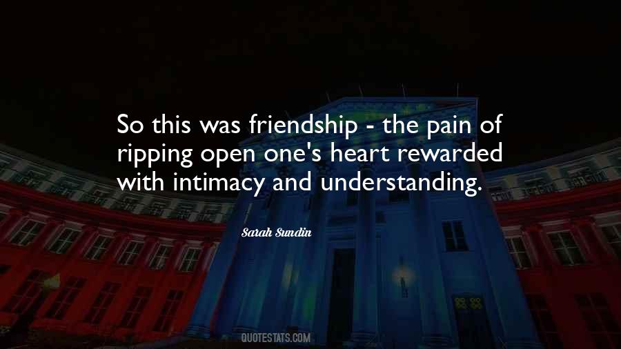 Understanding The Pain Quotes #718906