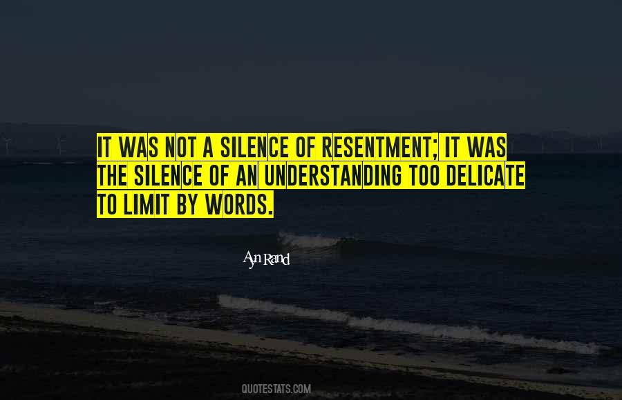 Understanding The Silence Quotes #61625