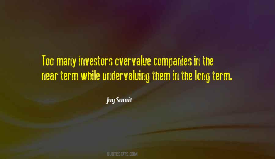 Undervaluing Quotes #859273