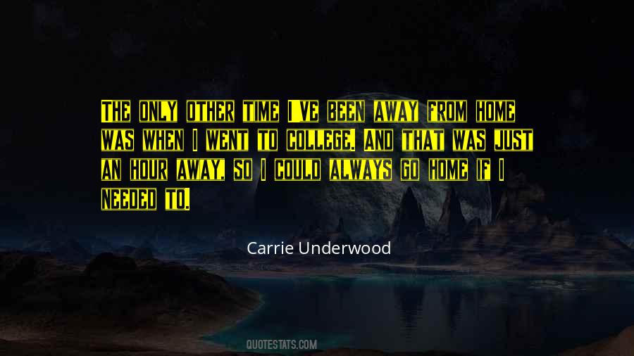 Underwood Quotes #48896