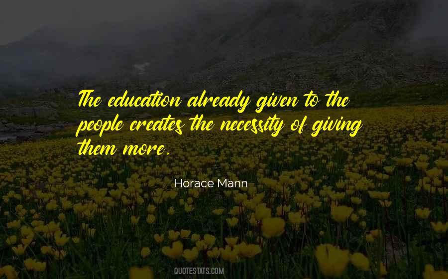 Quotes About Necessity Of Education #1221155