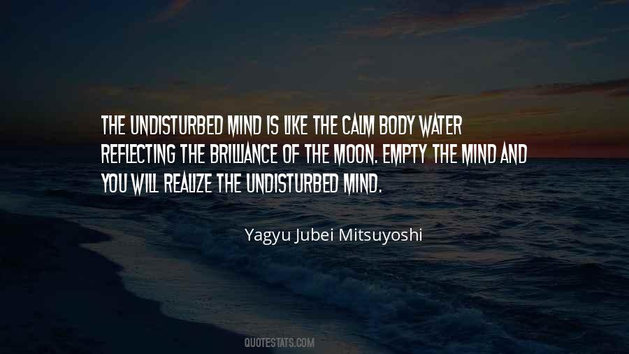 Undisturbed Mind Quotes #1055175