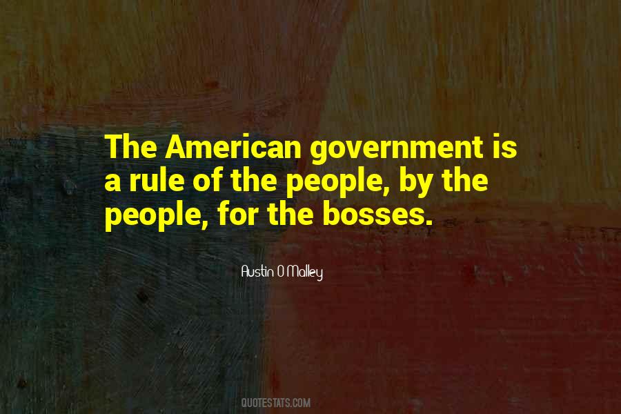 Quotes About American Government #1198107