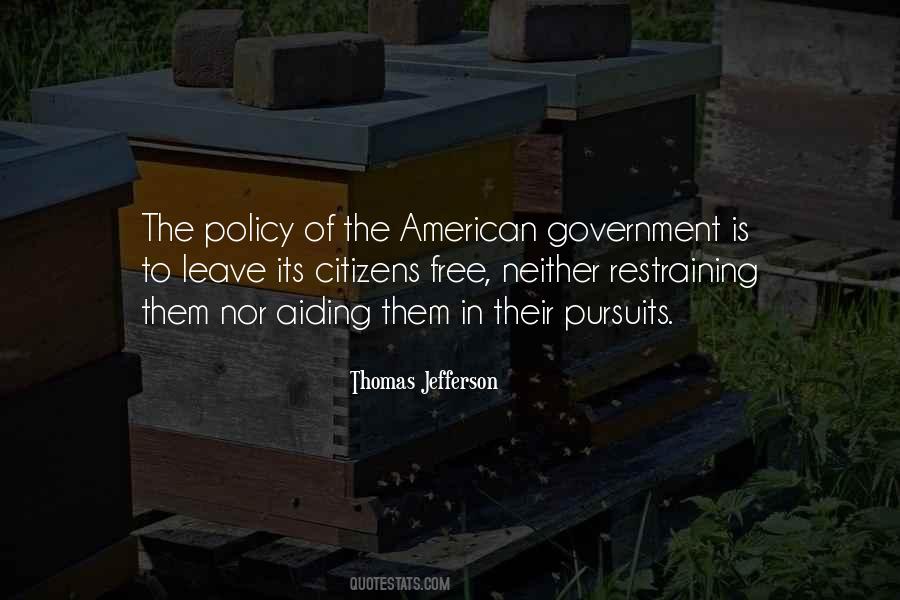 Quotes About American Government #1571900
