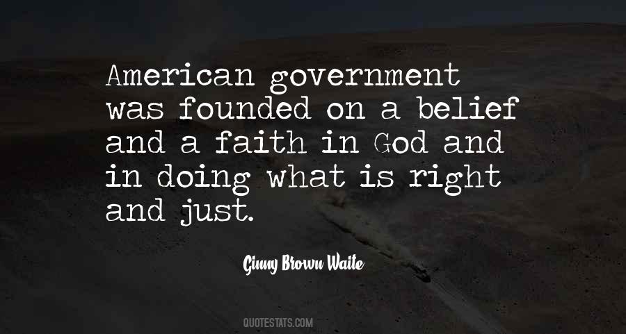 Quotes About American Government #977974