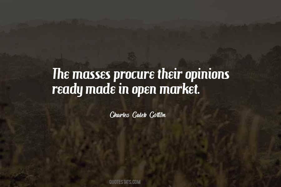 Quotes About The Masses #1185945