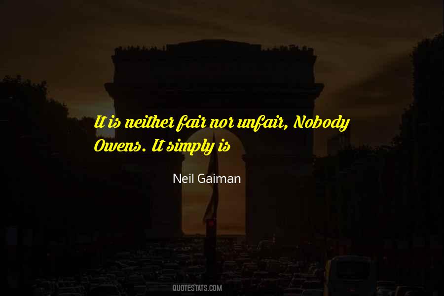 Unfair Quotes #1420319