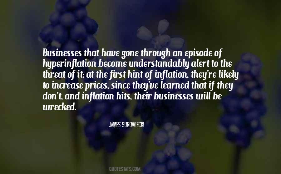 Quotes About Hyperinflation #675862