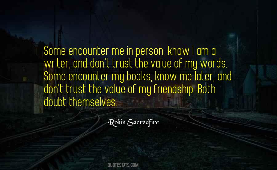 Quotes About A Person's Value #1000715