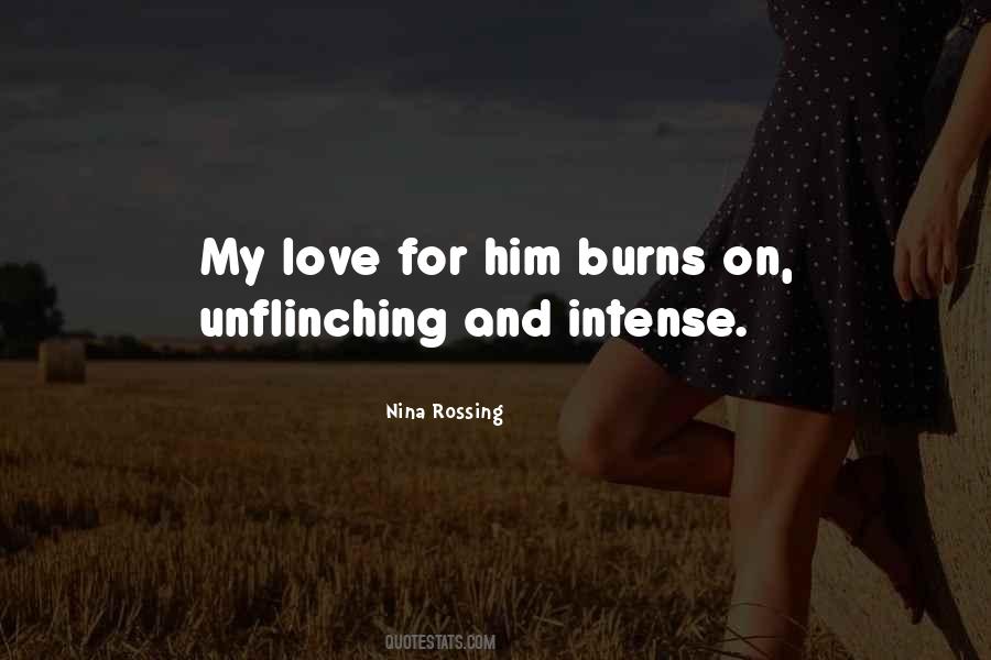 Unflinching Love Quotes #770989