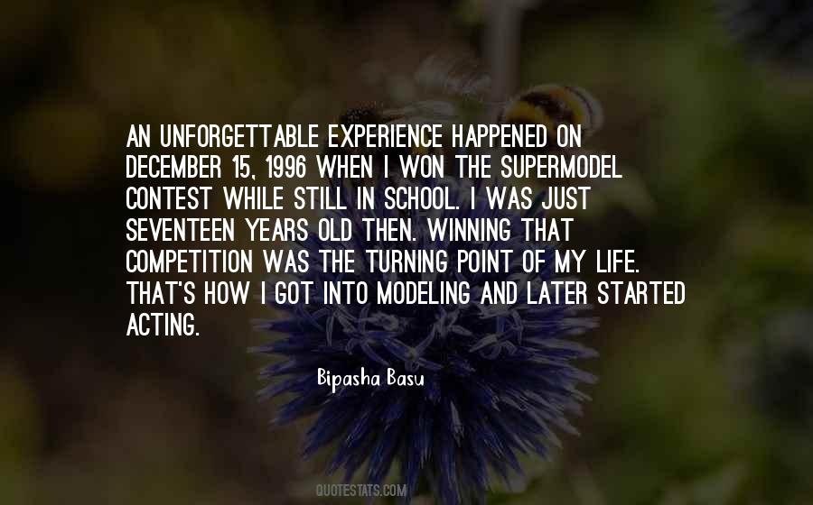 Unforgettable Experience Quotes #1756065