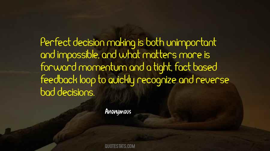 Quotes About Impossible Decisions #1512015