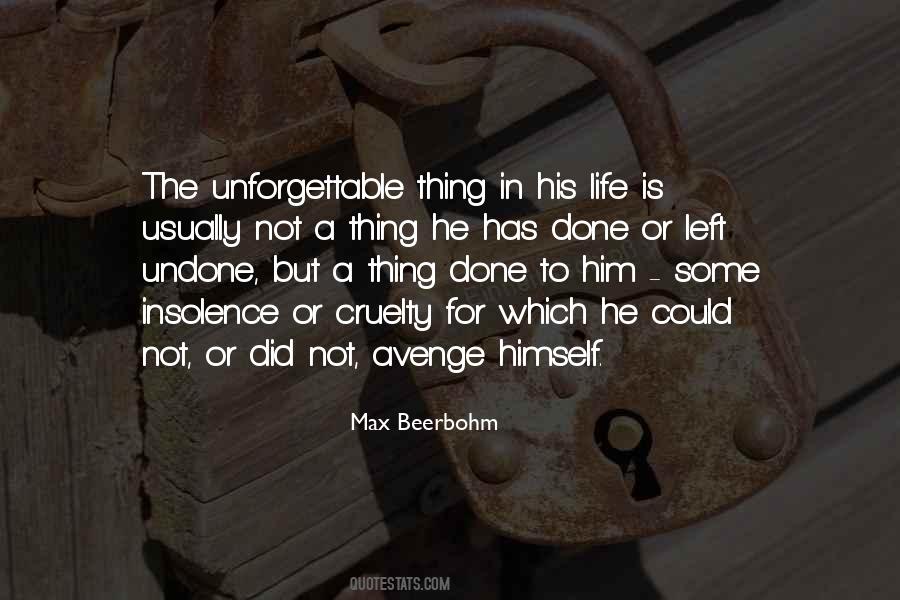 Unforgettable Life Quotes #261576