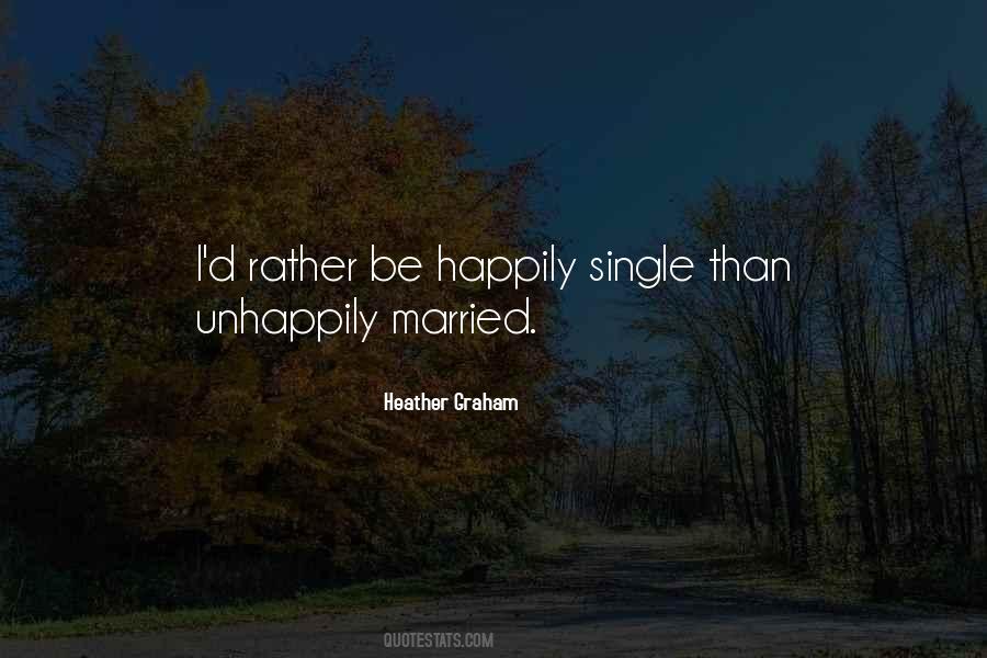 Unhappily Married Quotes #205730