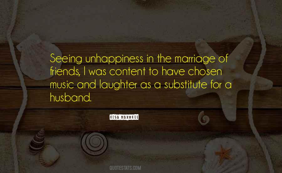 Unhappiness Marriage Quotes #1365165