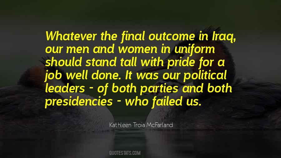 Uniform Pride Quotes #1412431