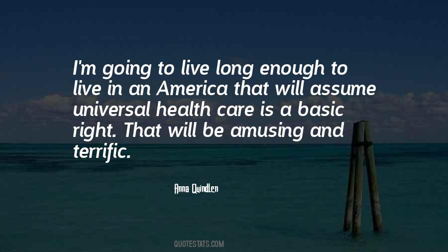 Universal Health Care Quotes #1756851