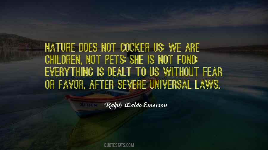Universal Laws Of Nature Quotes #1860939