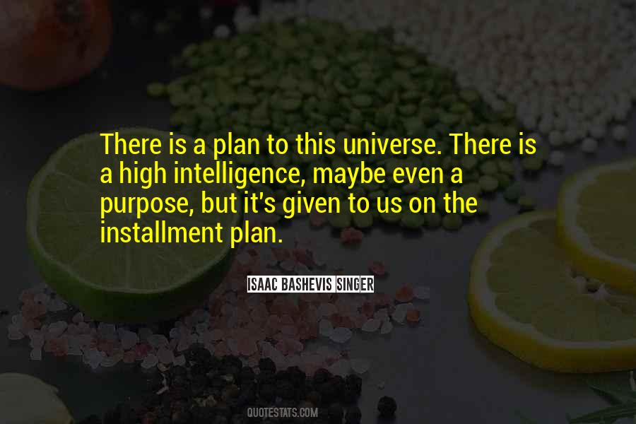 Universe Has A Plan Quotes #1396878