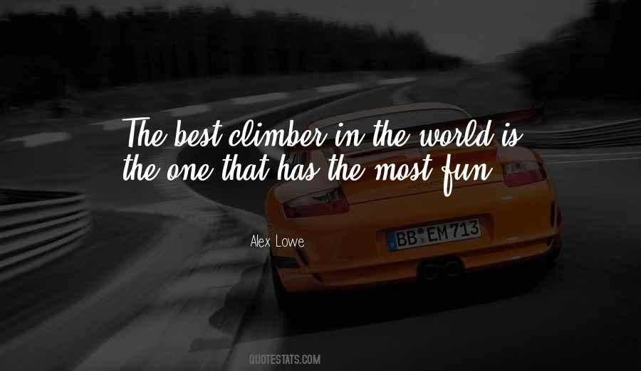 Quotes About Climber #312178