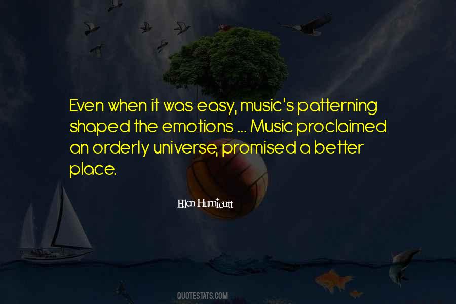 Universe Music Quotes #658759