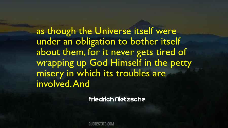 Universe Of Obligation Quotes #365390