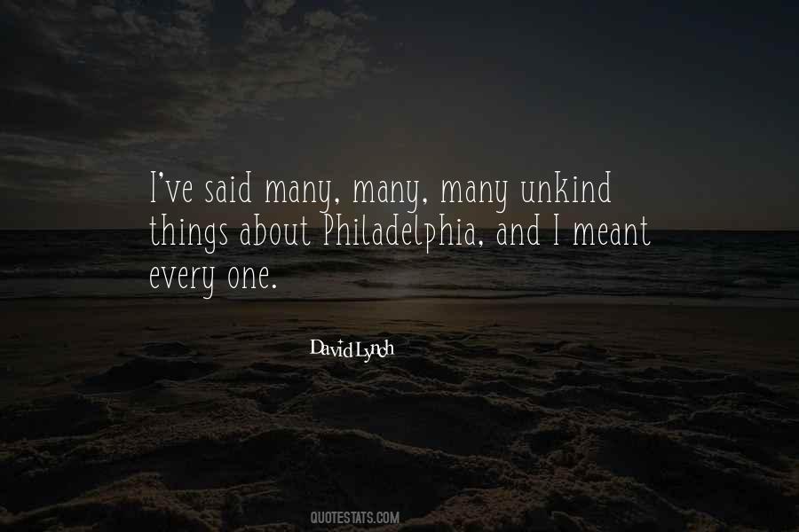 Unkind Quotes #1207980