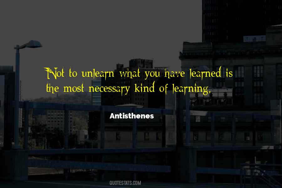 Unlearn Quotes #89520