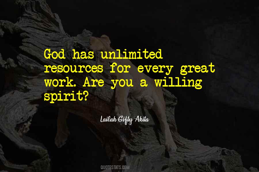 Unlimited God Quotes #1107074
