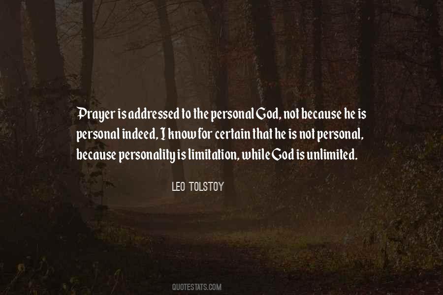 Unlimited God Quotes #121357