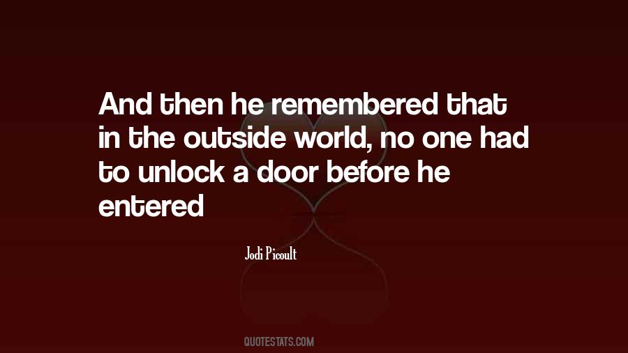Unlock Door Quotes #1174800