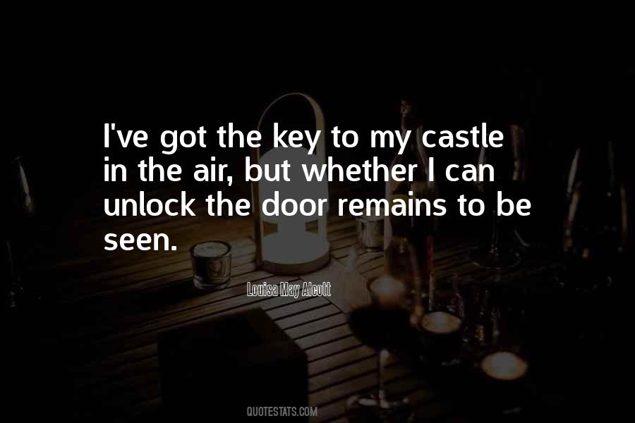 Unlock Door Quotes #382288