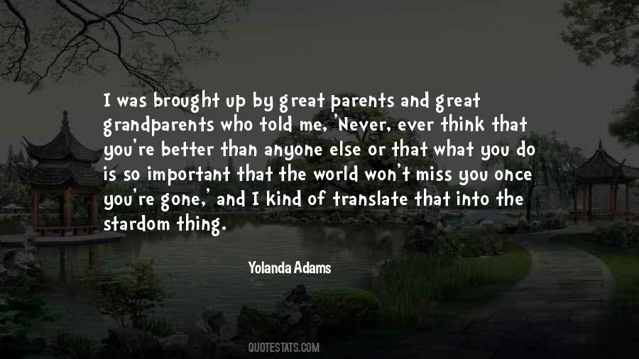 Quotes About Great Parents #1808044
