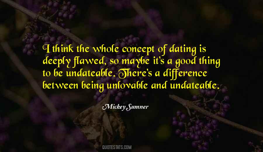 Unlovable Quotes #1170669