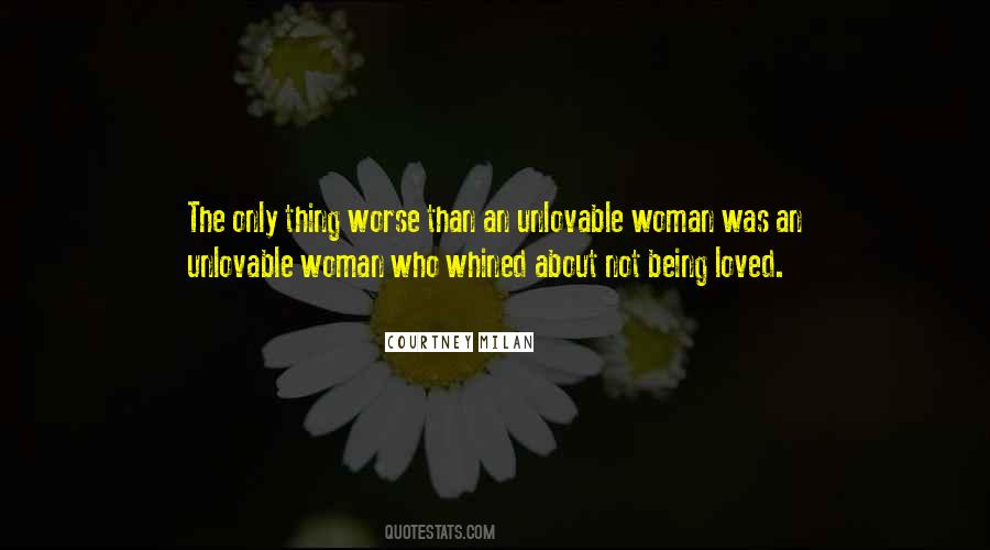 Unlovable Quotes #804253