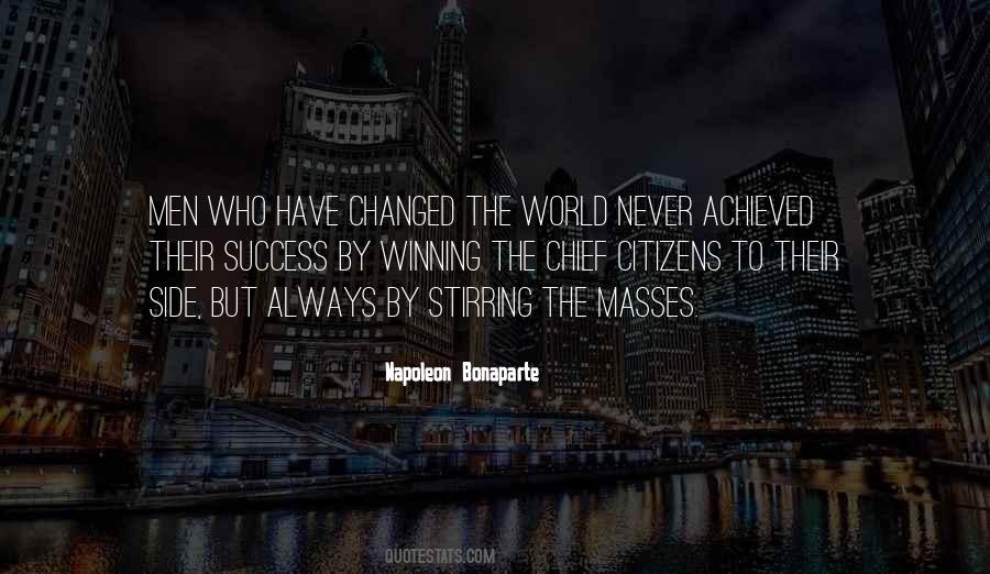 Quotes About How The World Has Changed #74007