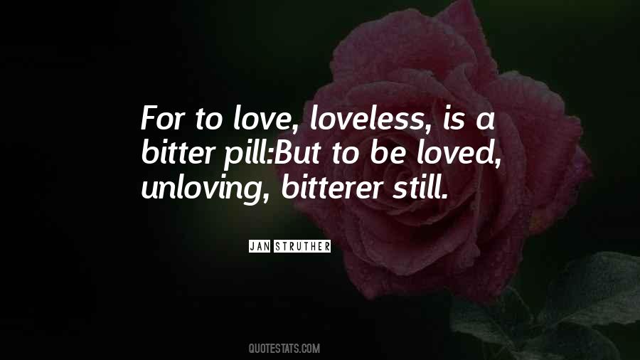 Unloving Quotes #404004