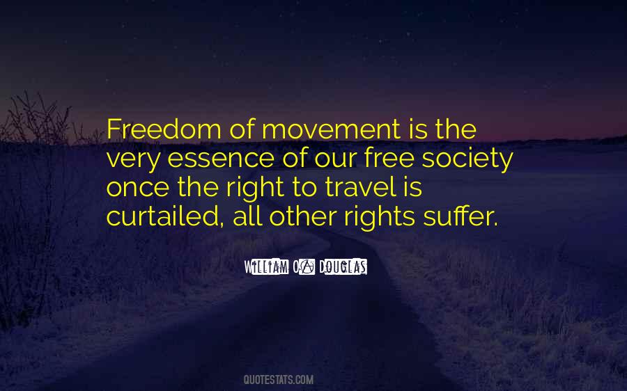 Quotes About Freedom To Travel #492501