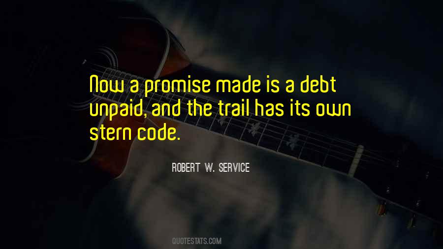 Unpaid Debt Quotes #835055