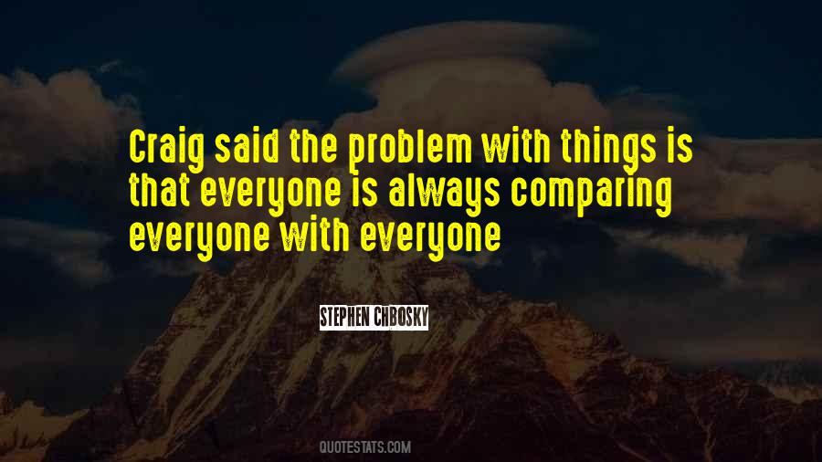 Quotes About Comparing Things #1485861
