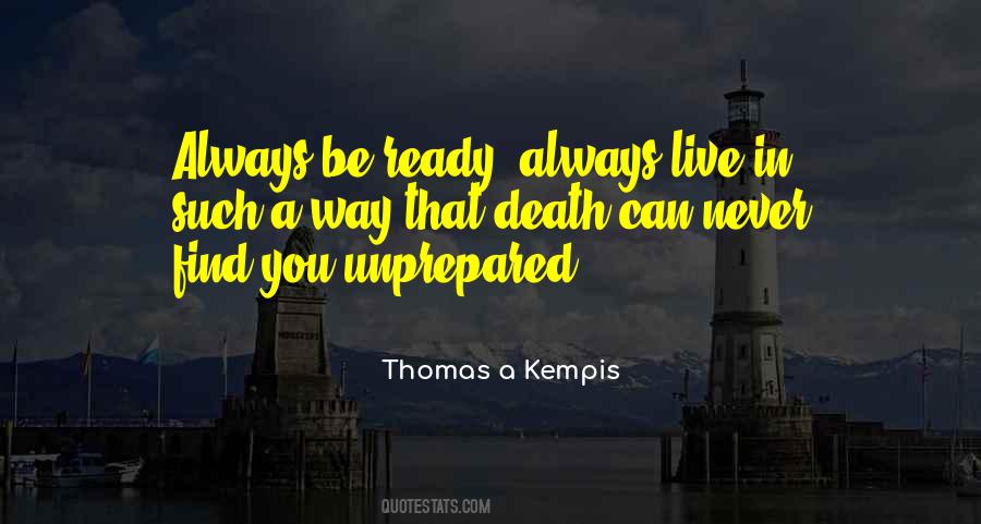 Unprepared Quotes #307005