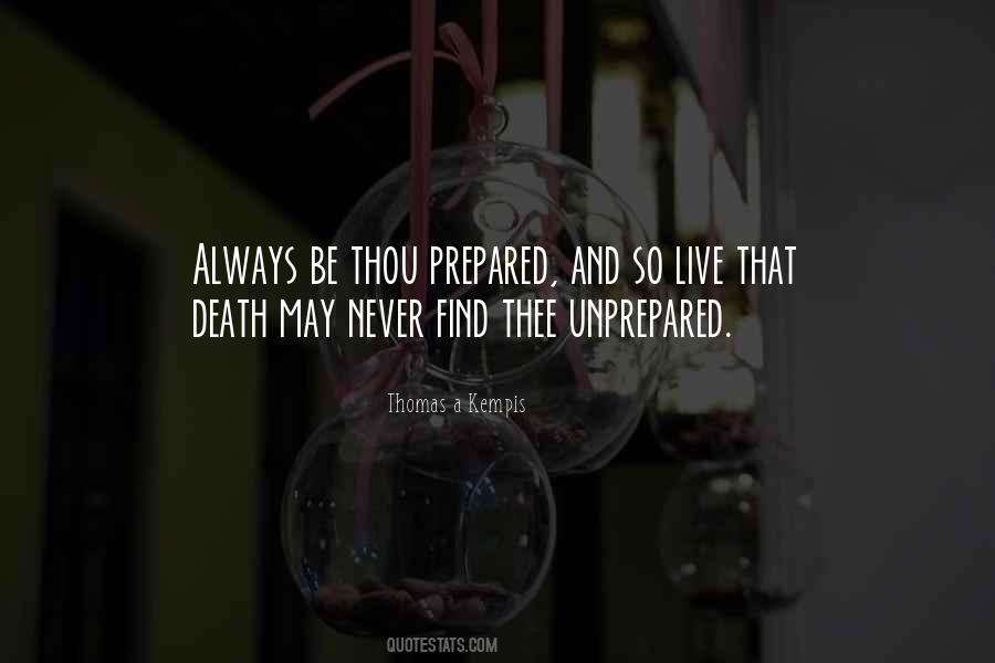 Unprepared Quotes #406322