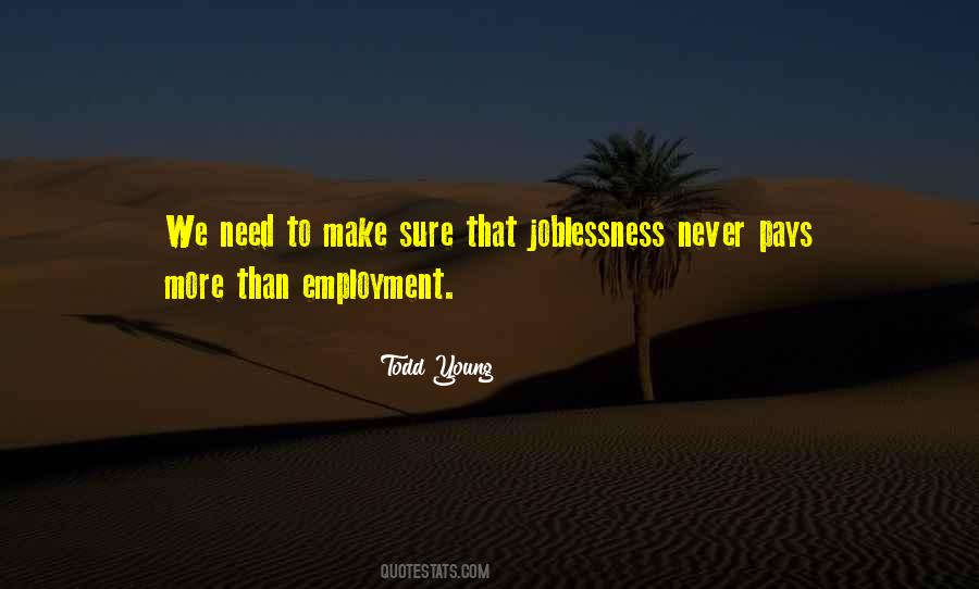 Quotes About Employment #1031929
