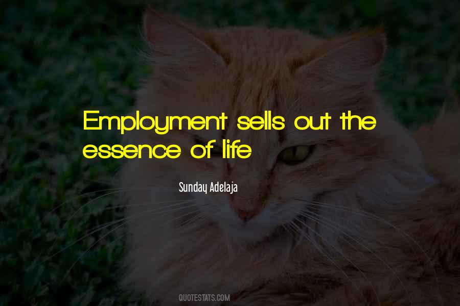 Quotes About Employment #1189555