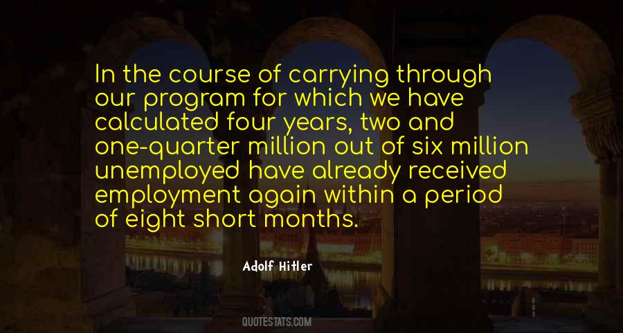 Quotes About Employment #1214463