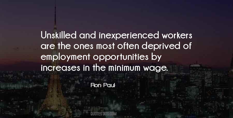 Quotes About Employment #1247438