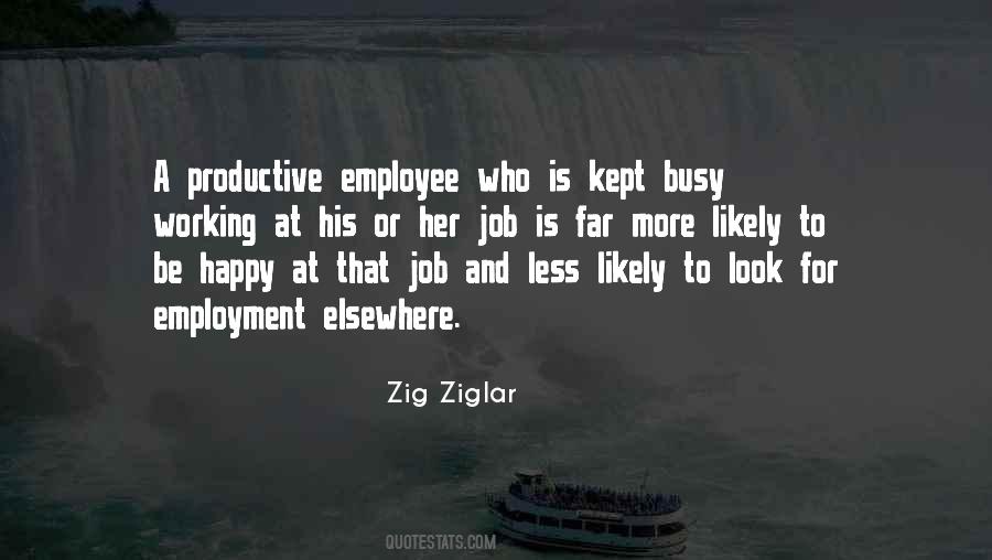 Quotes About Employment #1375256