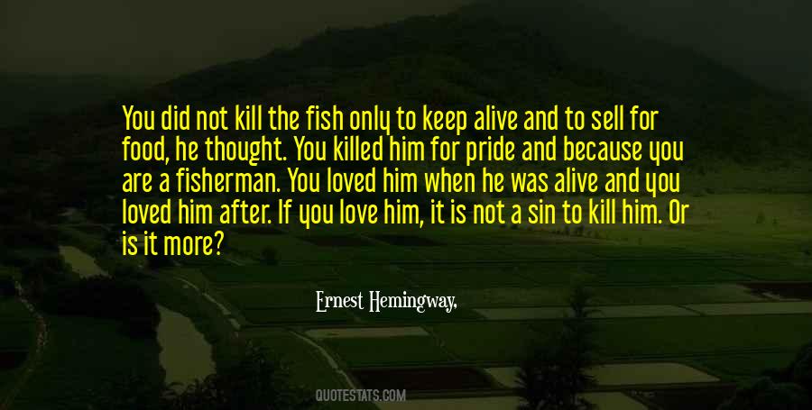 Quotes About Fish And Love #1850719