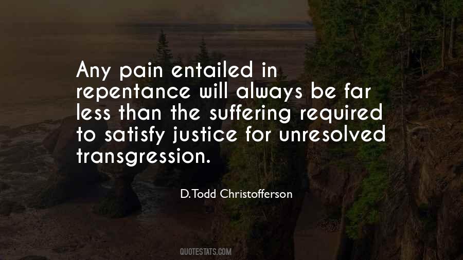 Unresolved Pain Quotes #613427